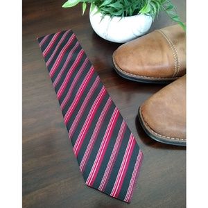 Black and Red Tie